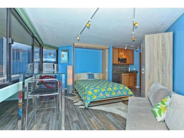 Waikiki Studio Steps To Beach-Mall Free Parking-Wifi Honolulu Rom bilde